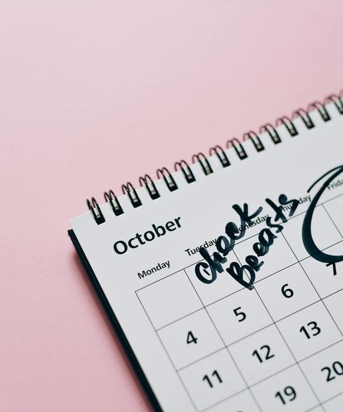 A calendar with marked days symbolizing the creation of a consistent habit.